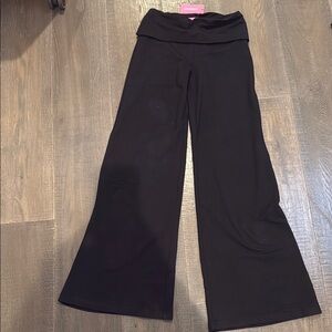 EDIKTED Black Wide-Leg Pants HIGH WAISTED SIZE XS NEW WITH TAG